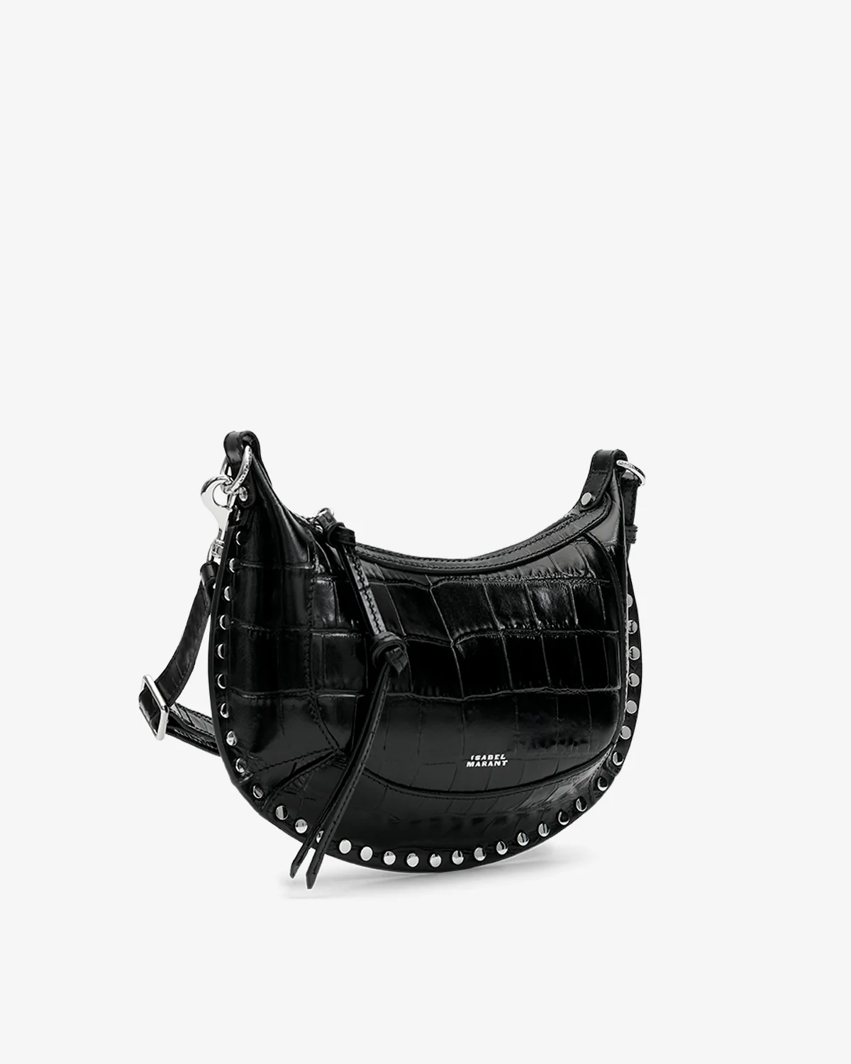 OSKAN MOON LEATHER CROCO BAG