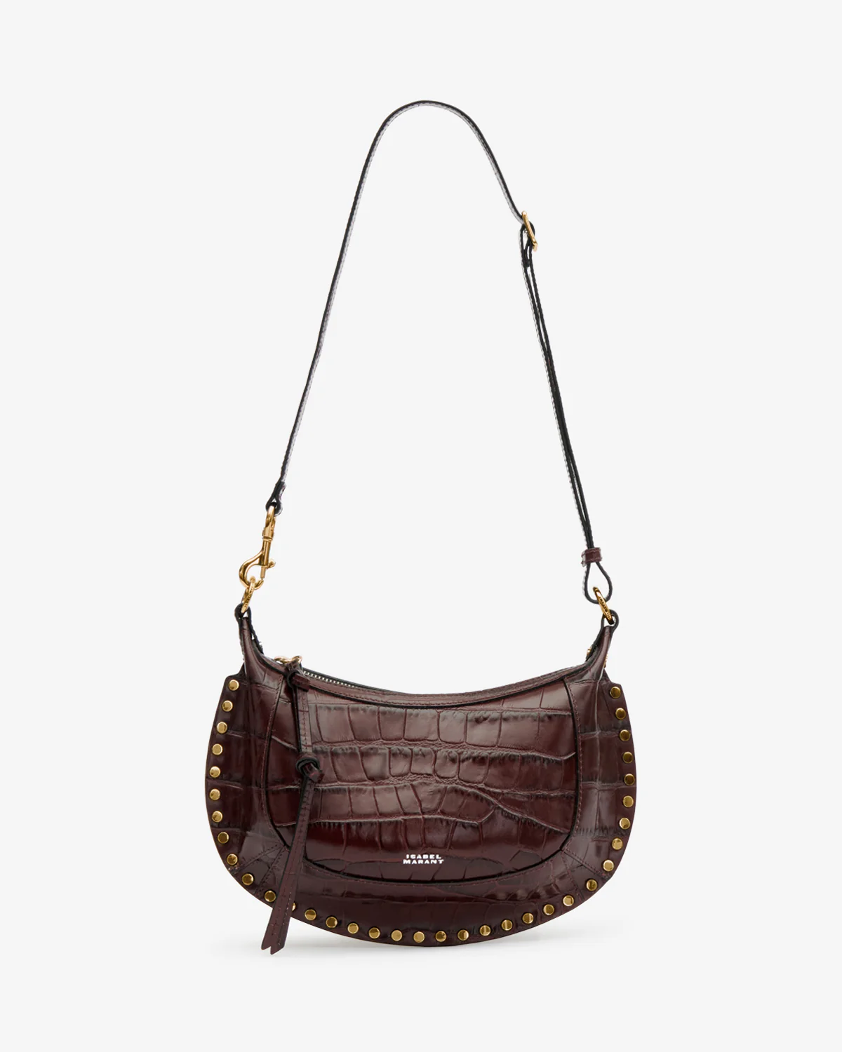 OSKAN MOON LEATHER CROCO BAG