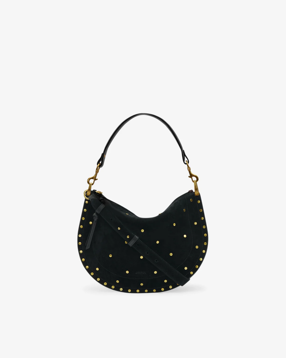 OSKAN SOFT ZIPPED BAG WITH STUDS